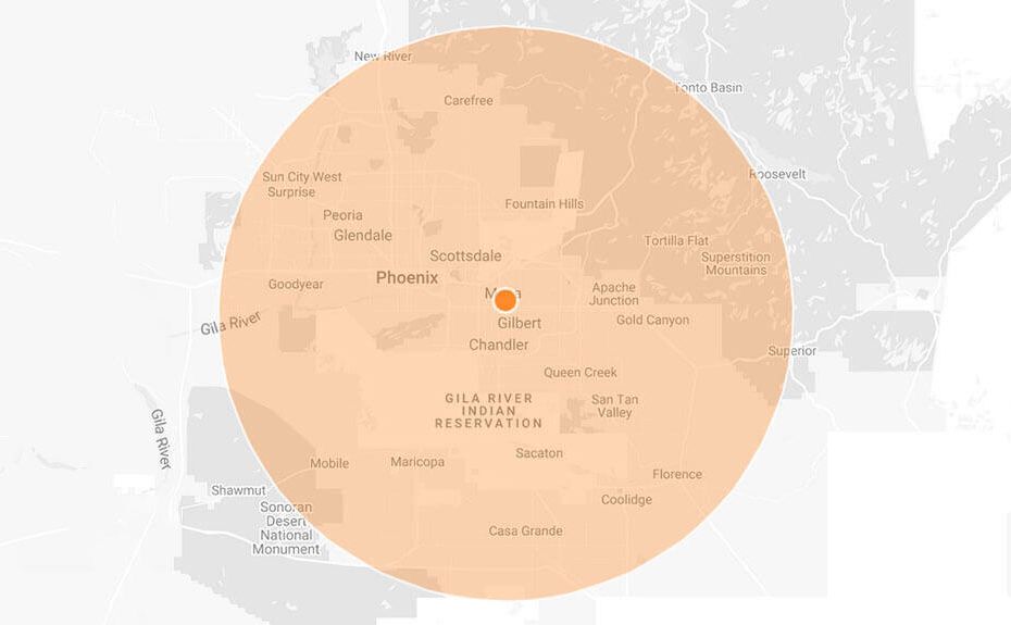 Offer Service Map