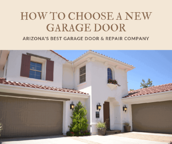 how to choose new garagedoor