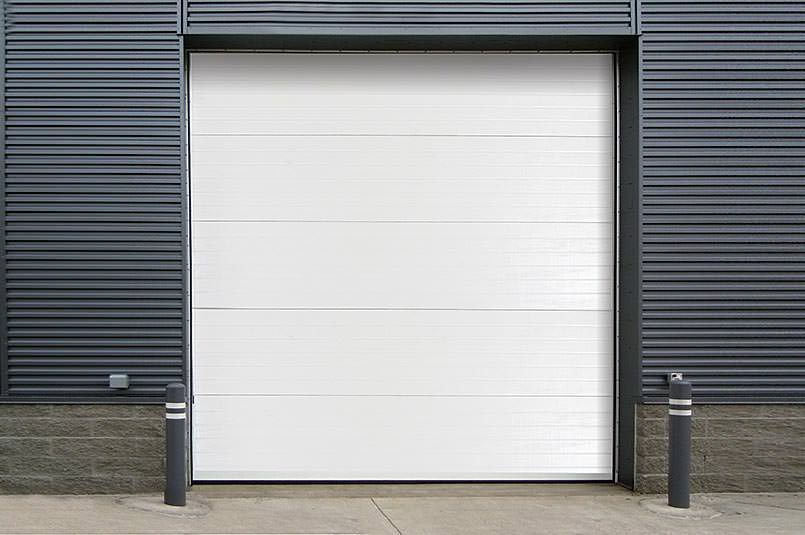 Insulated Sectional Steel-Back Doors
